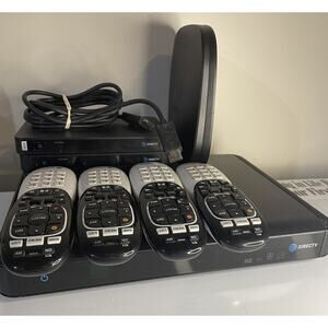 DirectTV Boxes Model HR54-700 & (3) C61-700 Receivers With Remotes & Power Cords